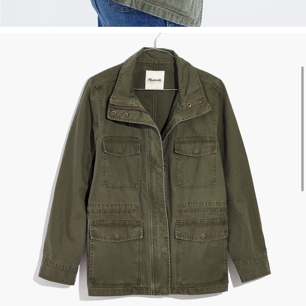 Madewell Surplus Jacket Foliage Army Green
